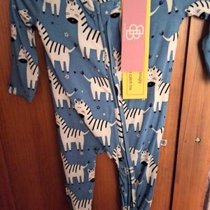 Little Bum Bums Earn Your Stripes Footie